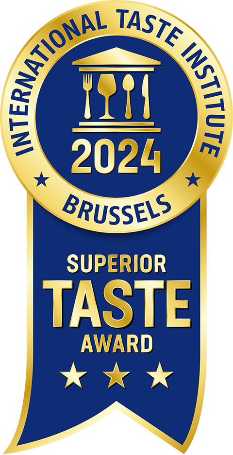 SUPERIOR TASTE AWARD 2024 medal (優秀味覚賞三ツ星受賞メダル)